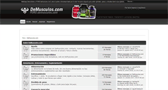 Desktop Screenshot of foro.demusculos.com